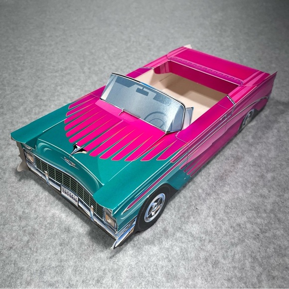 GM Hot Rod Classic Cars Cardboard Food Tray Vintage Chevy Ford Assorted Lot of 6 - Picture 4 of 16